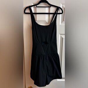 Black Sleeveless Romper
